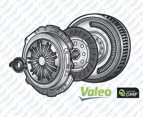 VALEO 837055 Volan+Baski+Balata+Rulman Passat 96>00 A4  94>01 A6 95>05 1.6 1.8 1.8t 2.0t Adr Apt Arg Avv Ajl Aeb